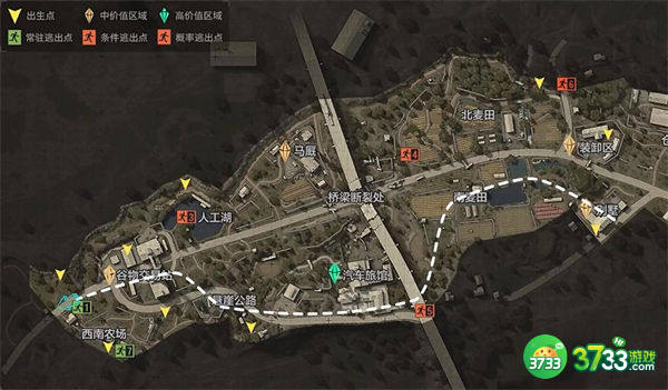 暗区突围农场物资点一览2022