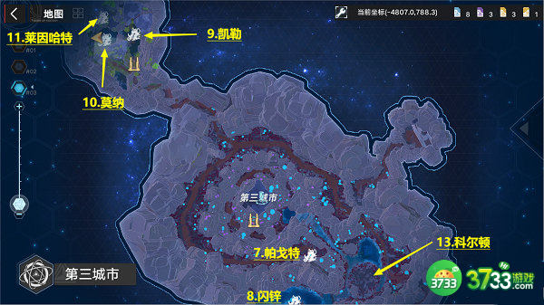 幻塔无序深渊清剿清单boss位置一览