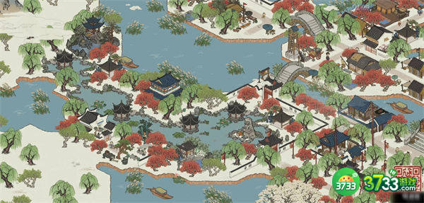 江南百景图第一天她该走向谁选择攻略