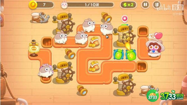 保卫萝卜4第52关通关攻略