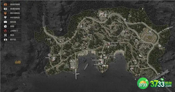 暗区突围山谷空投罐位置一览