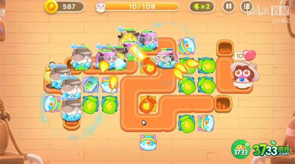 保卫萝卜4第52关通关攻略