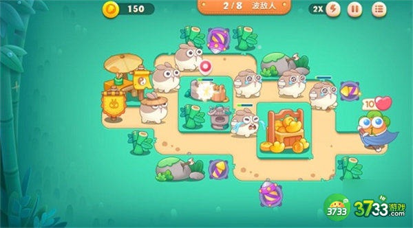 保卫萝卜4第26关通关过程一览