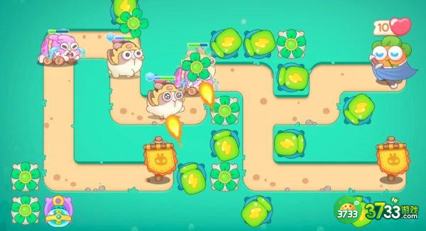 保卫萝卜4第29关通关满星攻略