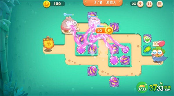 保卫萝卜4第26关通关过程一览