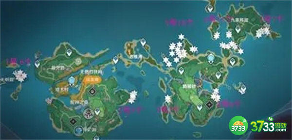 原神2.8海灵芝采集路线攻略2022