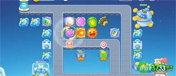 保卫萝卜4太空穿越第45关通关攻略