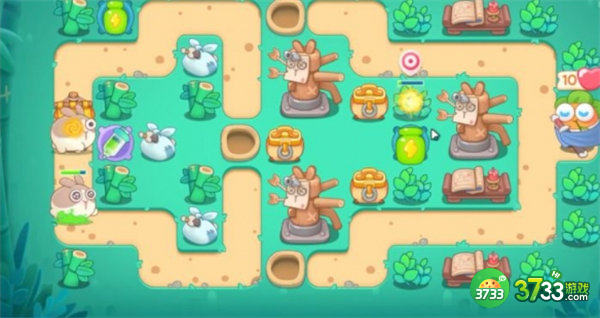 保卫萝卜4第32关满星通关攻略