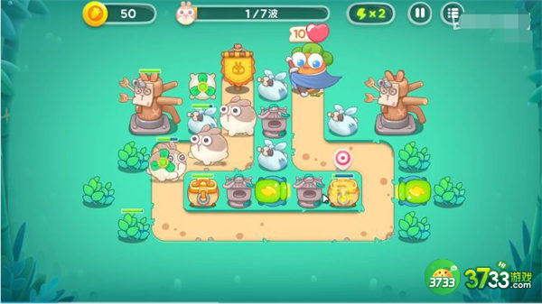保卫萝卜4第16关满星通关攻略