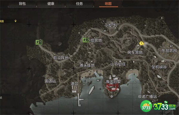 暗区突围山谷东部农园资源分布一览