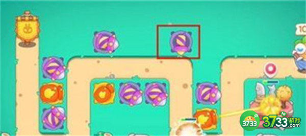 保卫萝卜4第37关满星通关攻略