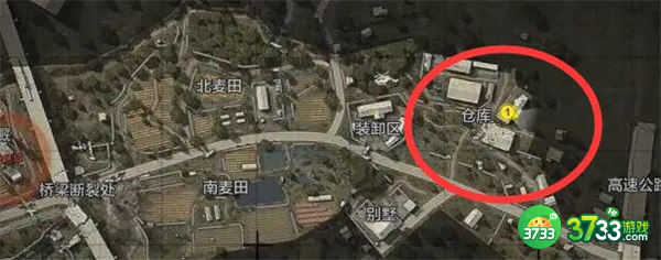 暗区突围北村住宅位置一览