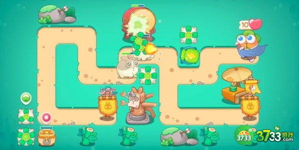 保卫萝卜4第29关通关满星攻略