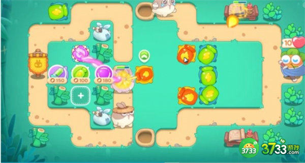 保卫萝卜4第32关满星通关攻略