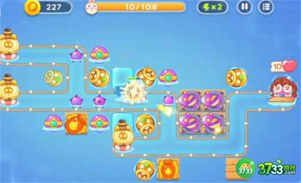 保卫萝卜4阿波尼克号第34关满星通关攻略