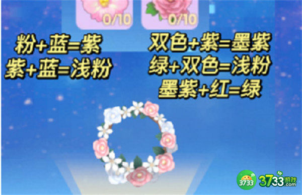 摩尔庄园优雅花环合成攻略