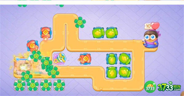 保卫萝卜4白萝卜传奇第6关通关攻略