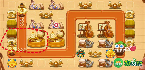 保卫萝卜4七夕舞会第2关通关思路一览