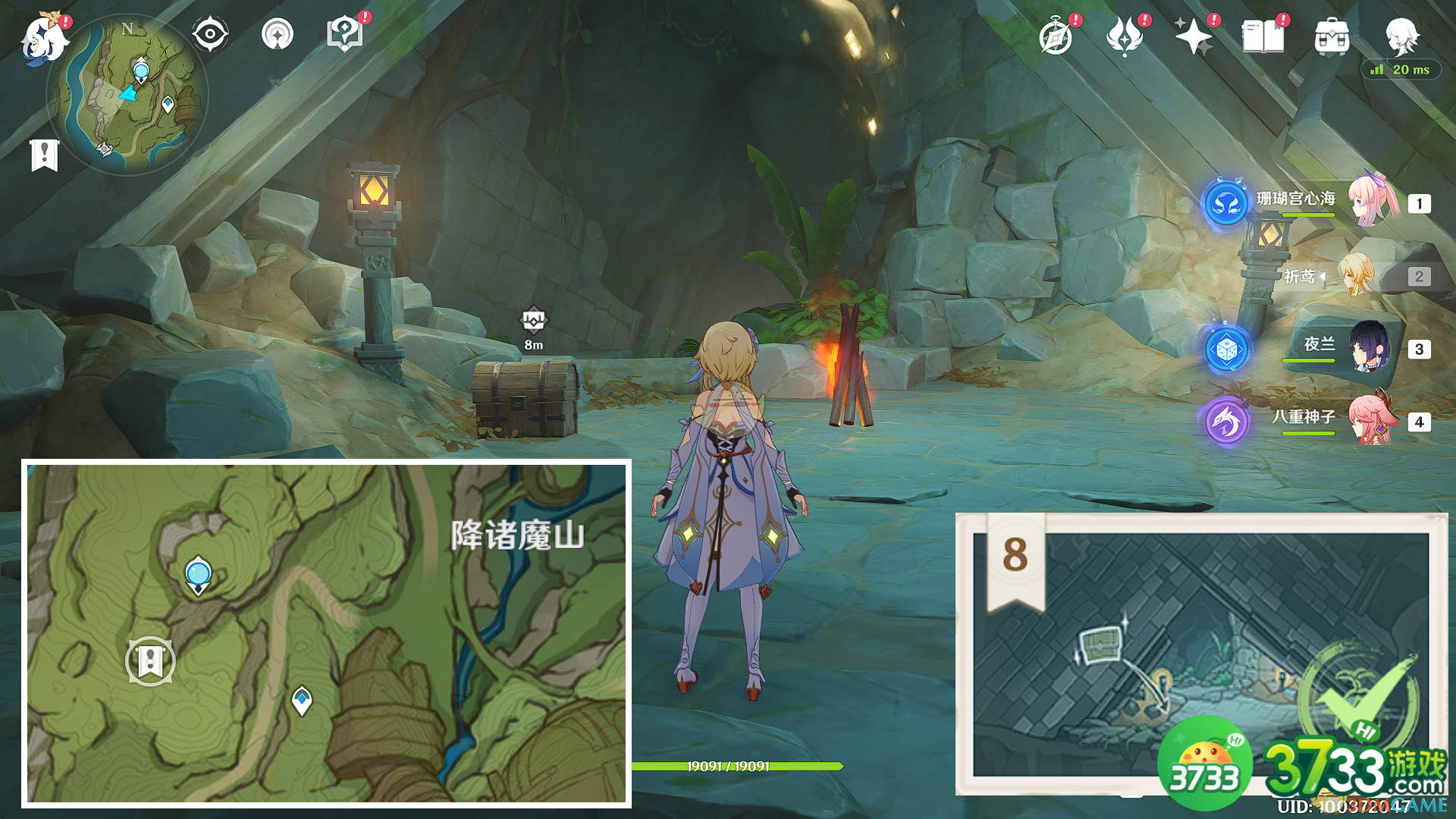 原神静态风景任务完成攻略