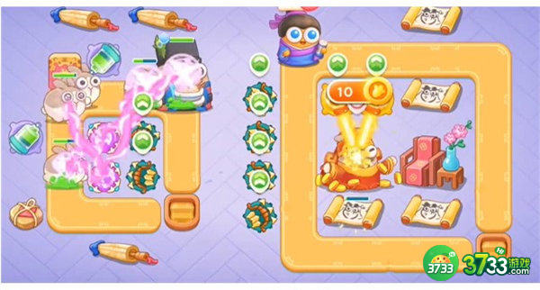 保卫萝卜4白萝卜传奇第10关通关思路一览