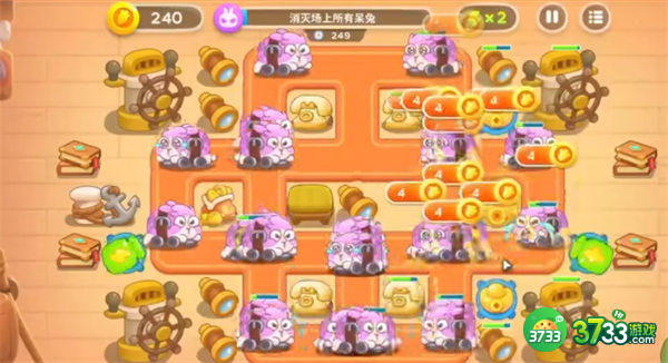 保卫萝卜4七夕舞会第9关通关攻略