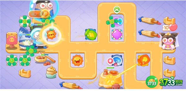 保卫萝卜4白萝卜传奇第8关金萝卜攻略