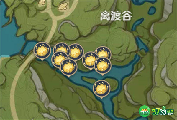 原神月莲分布位置一览