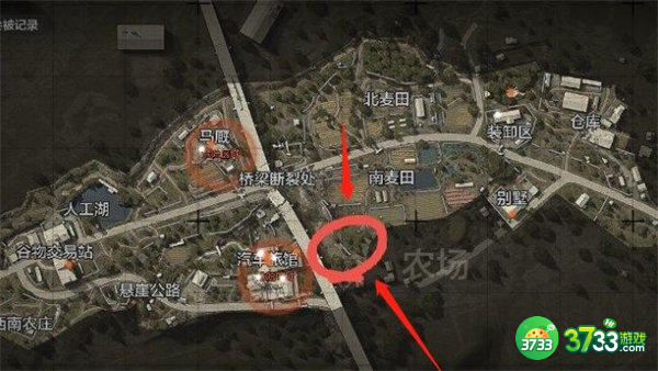 暗区突围模糊的照片位置一览