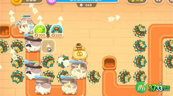 保卫萝卜4七夕舞会第1关通关攻略