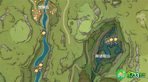 原神月莲分布位置一览