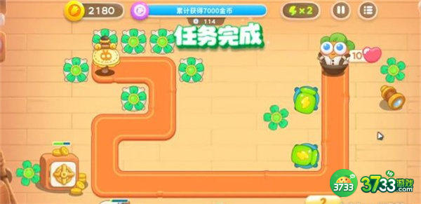 保卫萝卜4七夕舞会第7关通关攻略