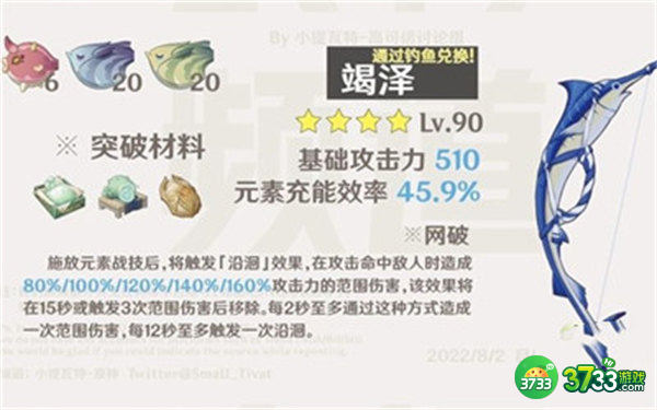 原神3.0新武器竭泽获取方法一览