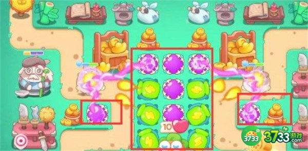 保卫萝卜4喜乐月饼节第1关通关攻略
