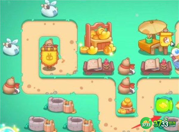 保卫萝卜4喜乐月饼节第1关通关攻略