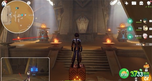 原神赤王陵3个地下传送点开启攻略