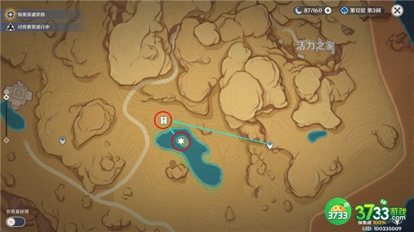 原神在风那头的未来星位置一览