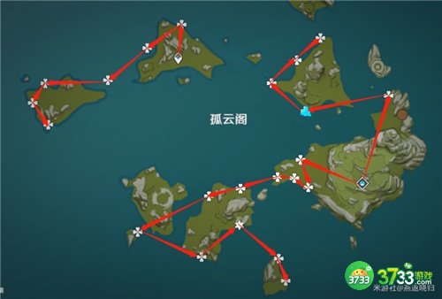 原神星螺最全最快采集路线一览2022