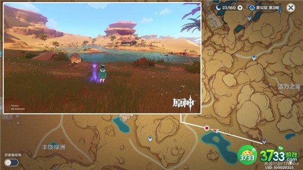 原神须弥沙漠全景观点位置一览