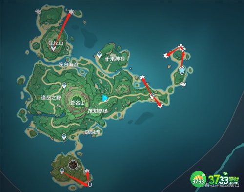 原神海灵芝最全最快收集路线一览2022