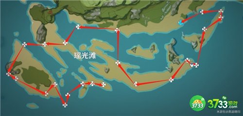 原神星螺最全最快采集路线一览2022
