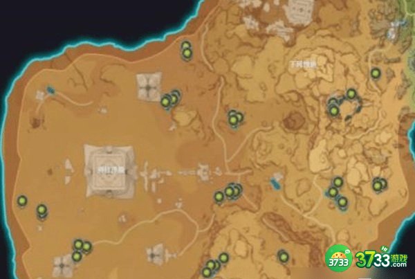 原神沙漠枣椰位置一览