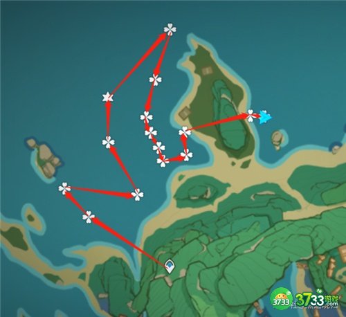 原神海灵芝最全最快收集路线一览2022