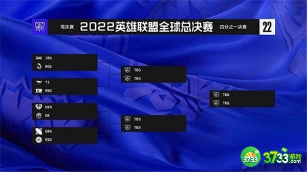 英雄联盟s12八强赛程一览