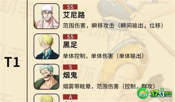 航海王热血航线角色排行最新一览10月