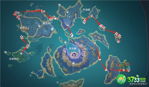 原神海灵芝最全最快收集路线一览2022