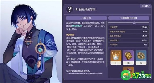 原神3.3流浪者散兵技能一览