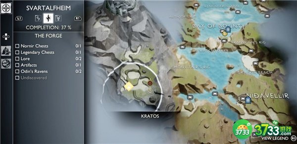 战神5奥丁的渡鸦位置大全