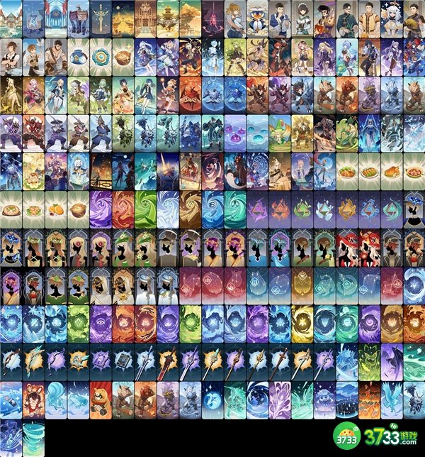 原神七圣召唤卡牌封面大全