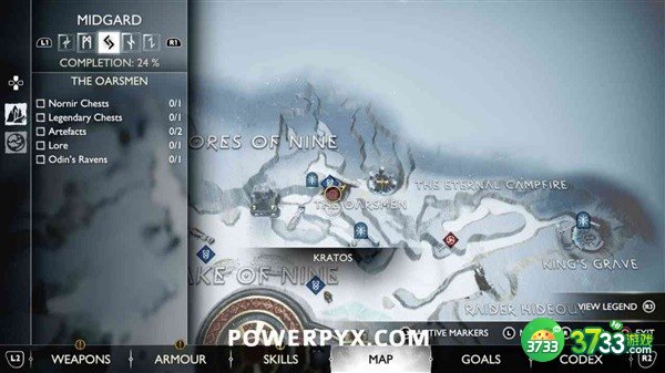 战神5世界之树宝石全收集攻略