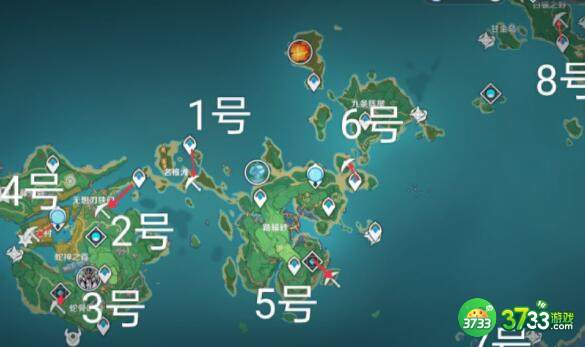 原神七圣召唤牌面材料收集地点详解